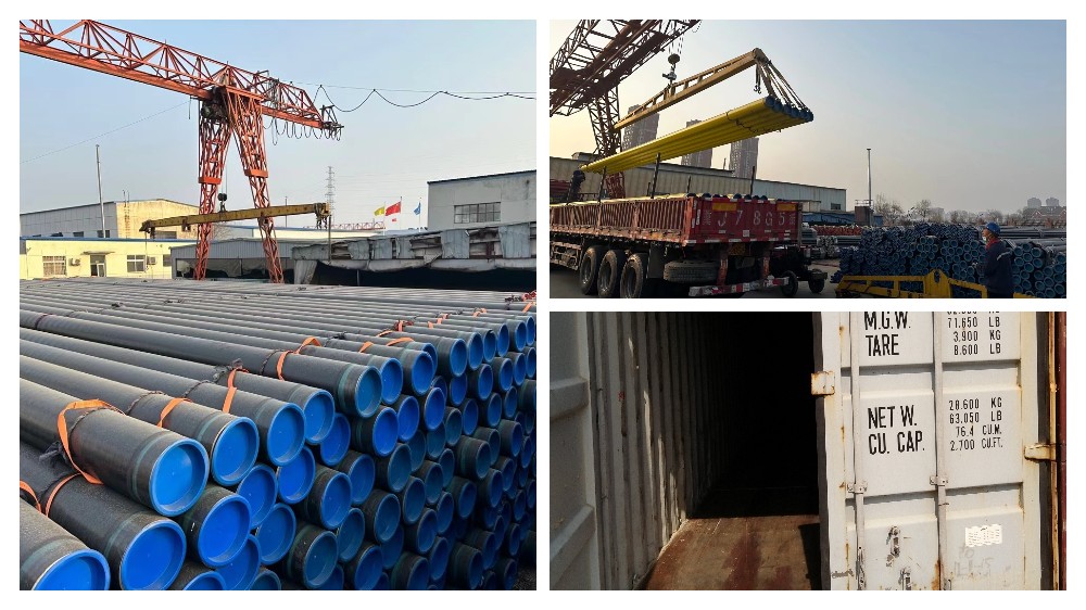 بيرو ASTM A53 تصدير أنابيب الصلب غير الملحومة