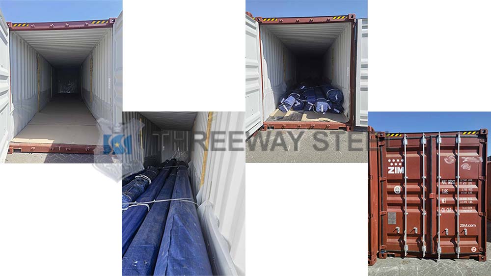 المملكة العربية السعودية تصدير أنابيب الصلب غير الملحومة