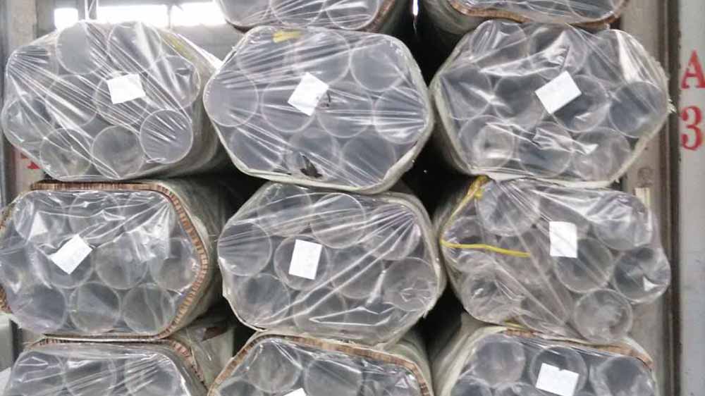 تكنولوجيا البناء لخط أنابيب إمدادات المياه الفولاذ المقاوم للصدأ الداخلي ذو الجدار الرقيق