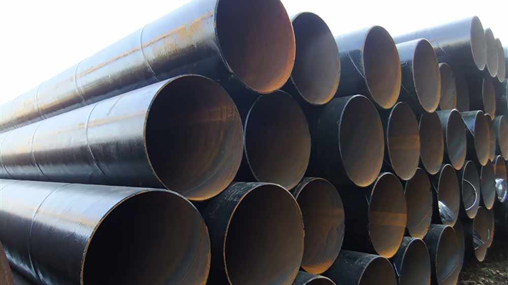 تركيب الأنابيب الفولاذية الحلزونية والاحتياطات