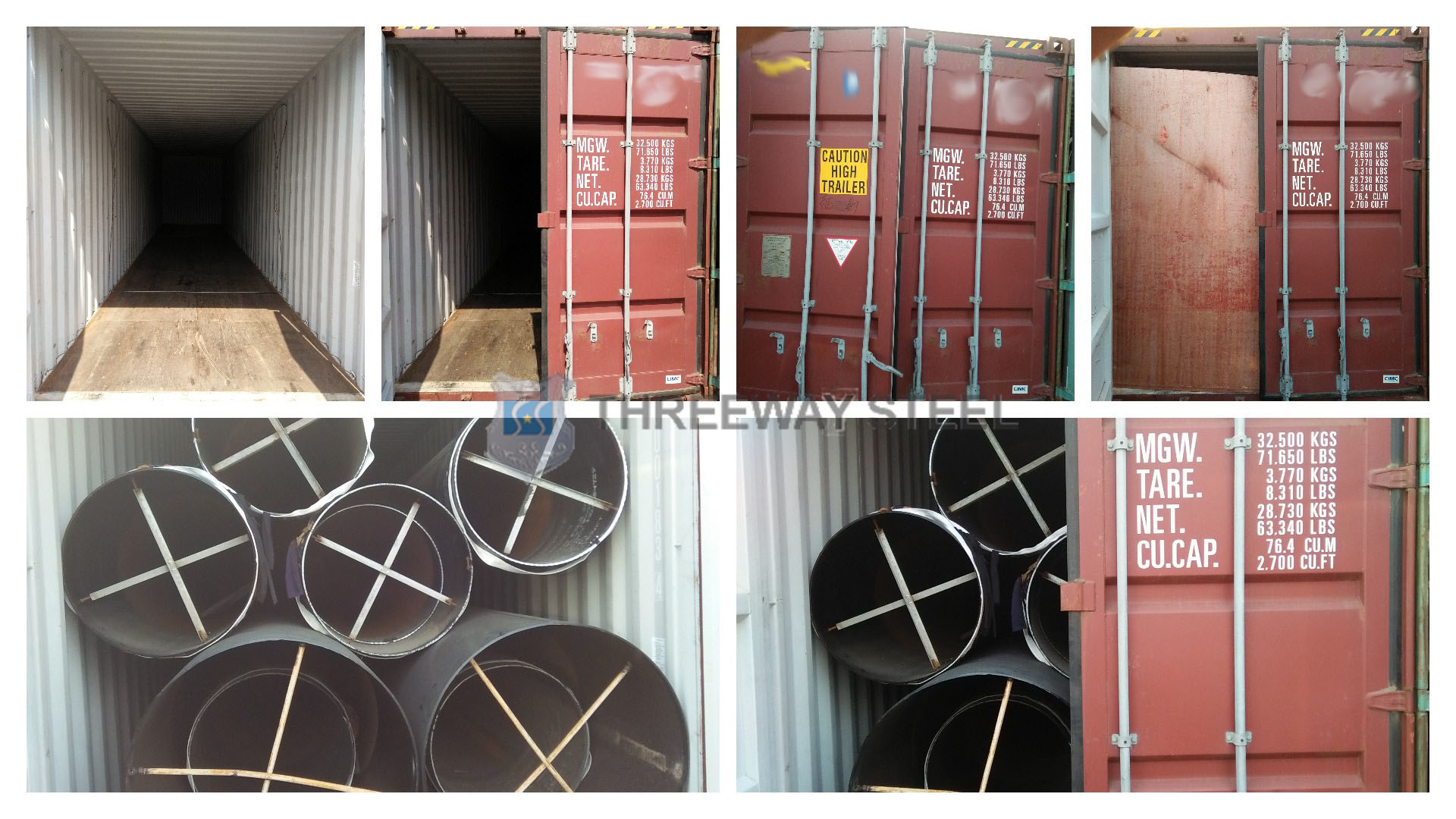 تصدير أنابيب الصلب LSAW الكمبودية