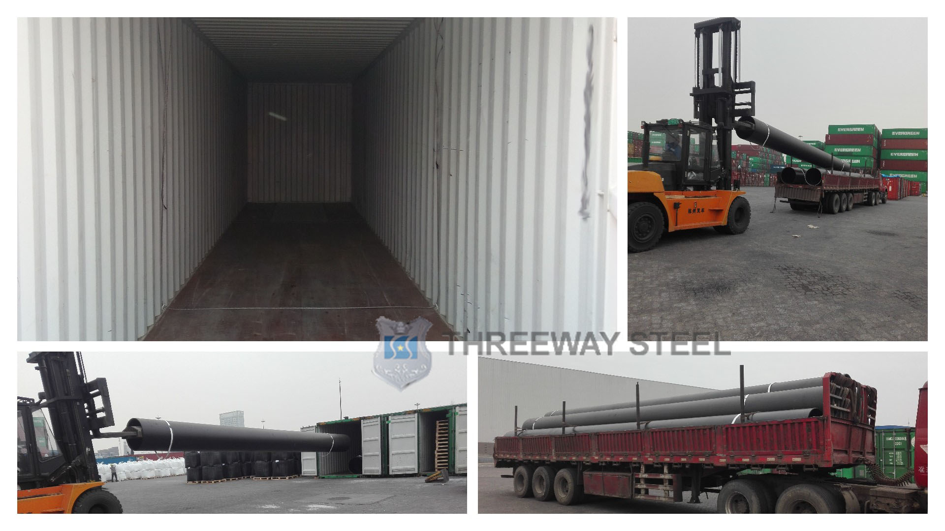 تصدير أنابيب الصلب المطلية الكولومبية