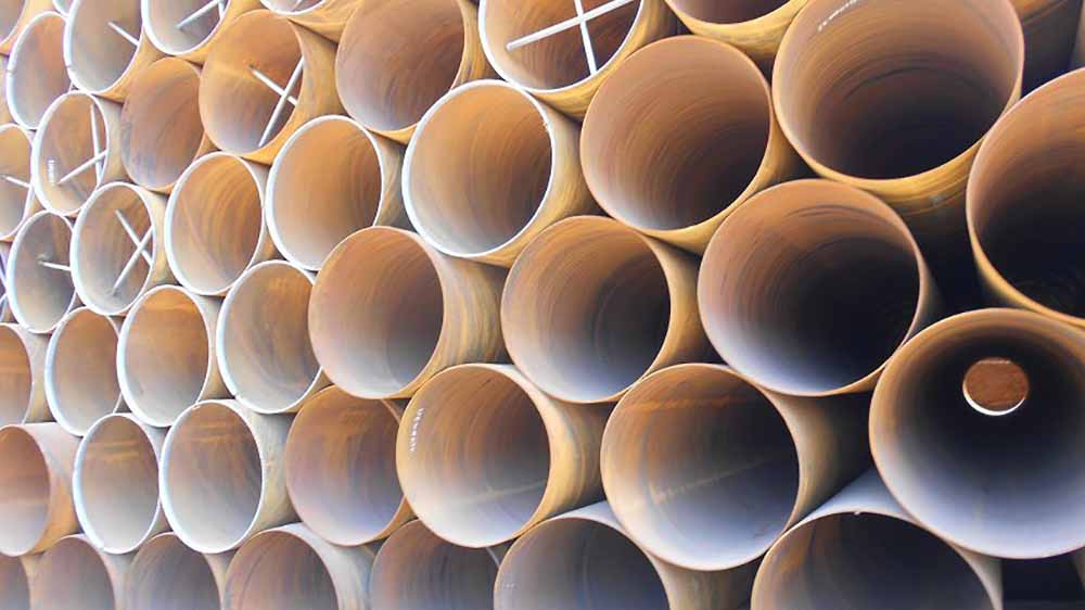 احتمالان لتكوين العيوب السطحية للأنابيب الفولاذية الحلزونية